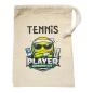Preview: Tennis Notfallbeutel mit lustigem Tennisballmotiv Aufdruck