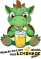 Preview: Kinder Motivshirt Dinosaurier mit Zitrone