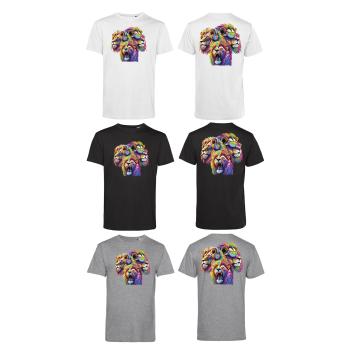 Unisex Rundhals Löwen T-Shirt