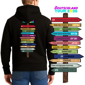 Unisex Hoodie Tennis Deutschland TOUR 2026