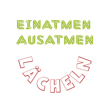 Einatmen Ausatmen Lächeln