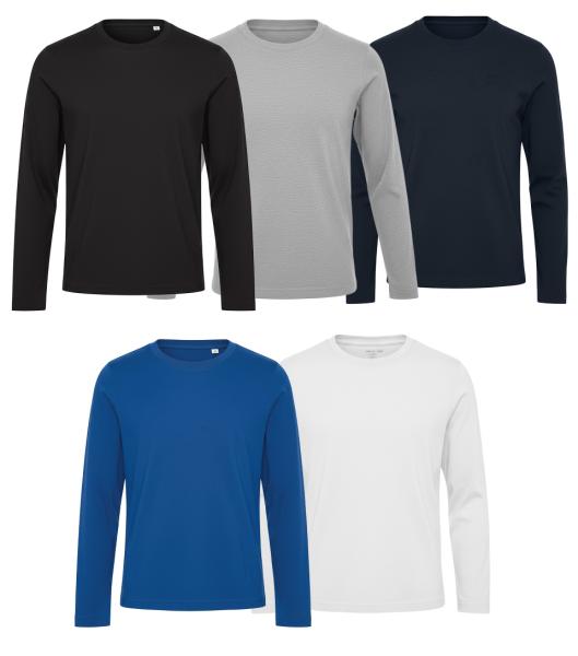 Kinder Rundhals Basic Longsleeve Shirt