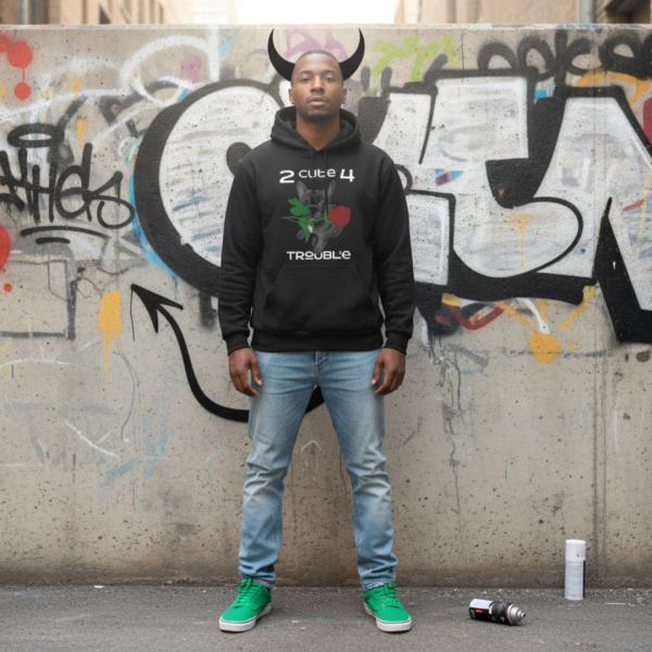 2Cute4 Trouble Frenchie Hoodie