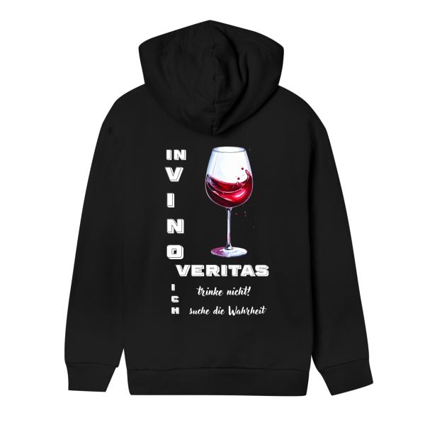 Wahrheitssuchender Wein Hoodie