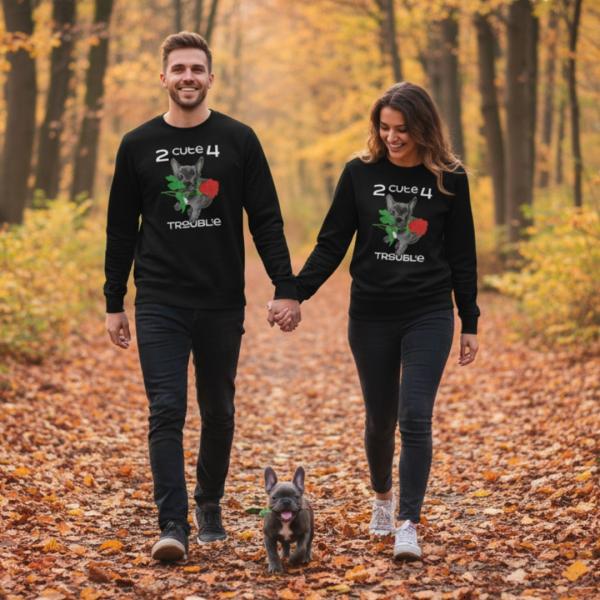 2Cute4 Trouble Frenchie Pullover
