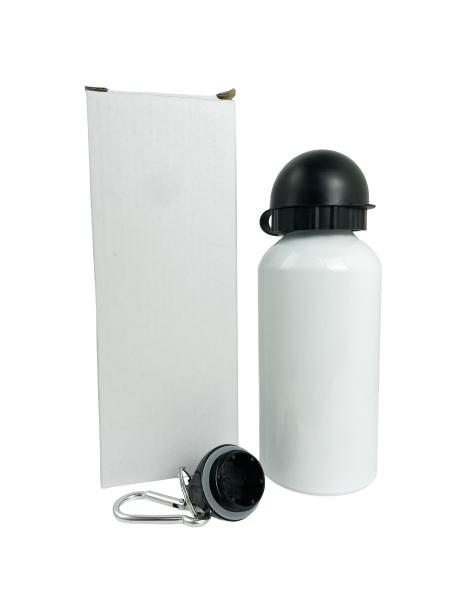 Edelstahl Trinkflasche weiß 17 OZ