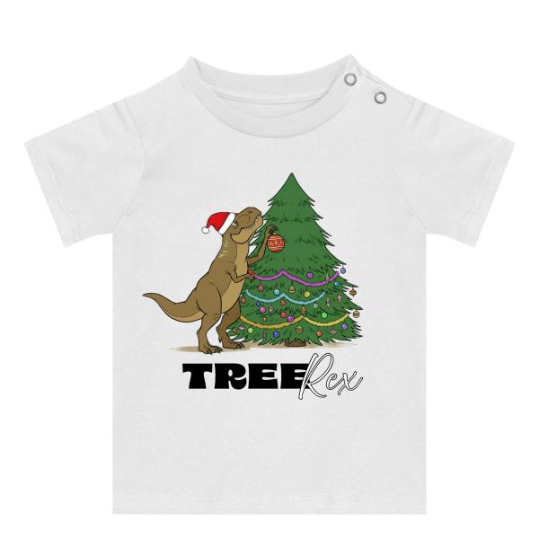 Baby Shirt kurzarm Weihnachtstiere
