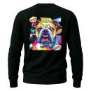 PoPARt englische Bulldogge Pullover